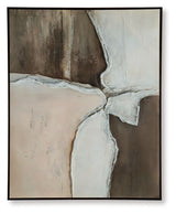 Junward - Brown / Tan / White - Wall Art by Signature Design by Ashley® | Bel Furniture