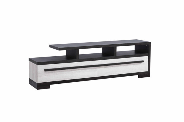 Remington - TV Stand - Black & White by Crown Mark | Bel Furniture