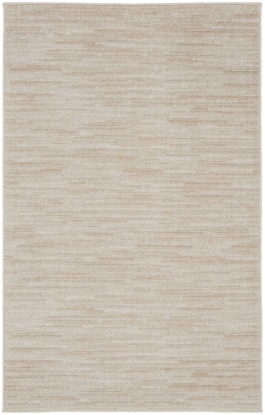 3' X 5' Non Skid Indoor / Outdoor Area Rug - Ivory / Beige