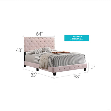 Luxurious Upholstered Bed - view 105