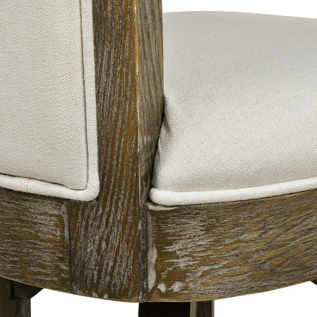 Henry - Armless Swivel Counter Height Bar Stool by Jennifer Taylor Home | Bel Furniture