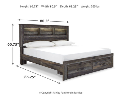 Drystan - Panel Bookcase Bed - view 40