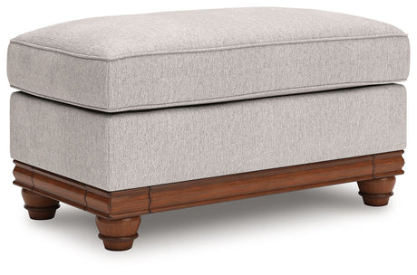 Clearbrooke - Sandstone - Ottoman by Signature Design by Ashley® | Bel Furniture