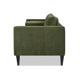 Nicholi - Mid-Century Modern Sofa - Olive Green by Jennifer Taylor Home | Bel Furniture