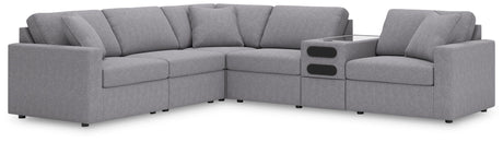 Modmax - Sectional - Granite - view 59