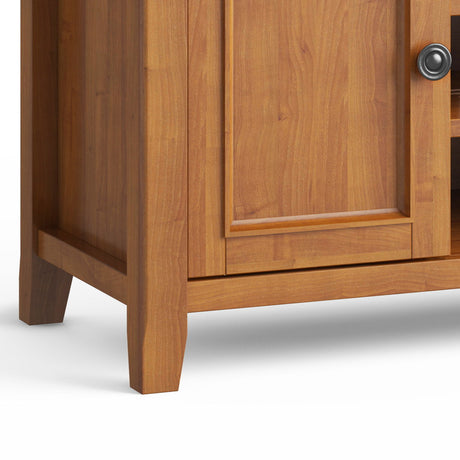 Amherst - TV Media Stand, Handcrafted by Simpli-Home | Bel Furniture