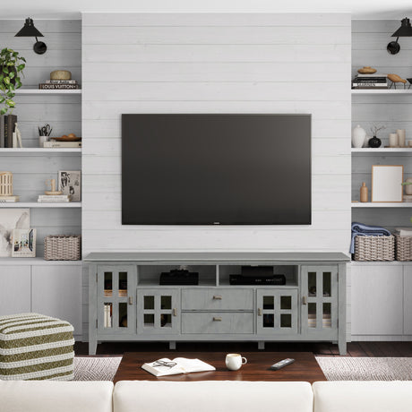 Artisan - TV Media Stand by Simpli-Home | Bel Furniture