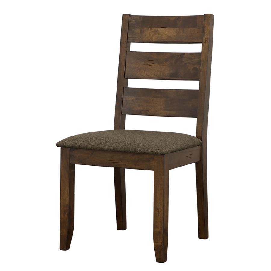 Alston - Wood Dining Side Chair (Set of 2) - Knotty Nutmeg by CoasterEveryday | Bel Furniture
