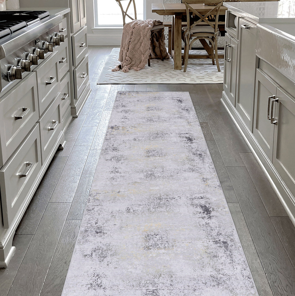 Maval - Stunning Washable Runner Rug - view 3