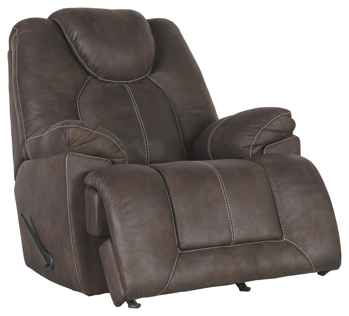 Warrior - Coffee - Rocker Recliner