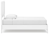 Binterglen - Twin Panel Bed - White