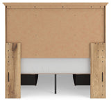 Makidern - Panel Storage Bed With 2 Under Bed Storage Units