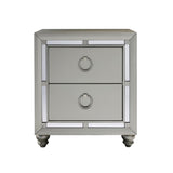 Chloe - Nightstand - Gemstone Silver
