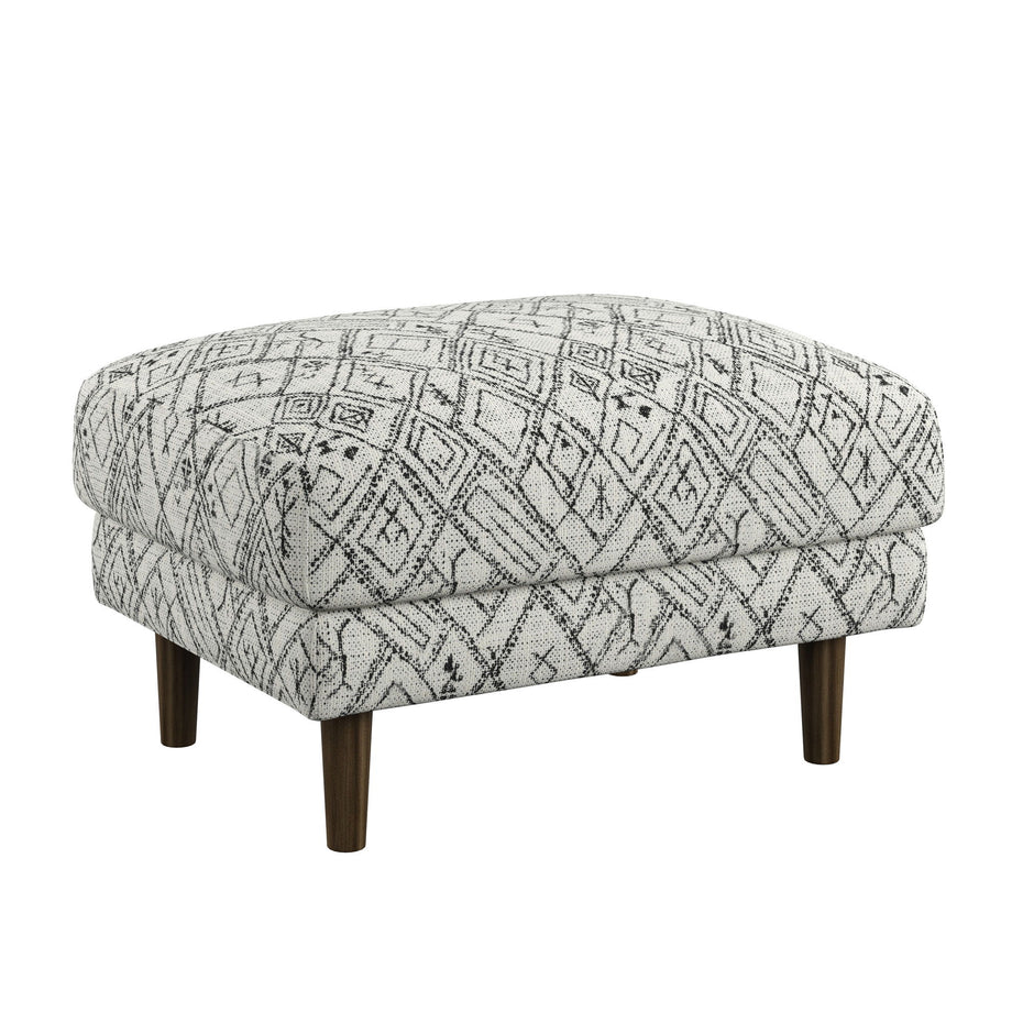 Jurie - Abstract Ottoman - Black