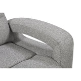 Isolde - Power Reclining Sofa, LED Lighting - Gray