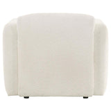 Dorset - Fabric Upholstered Round Track Arm Accent Chair
