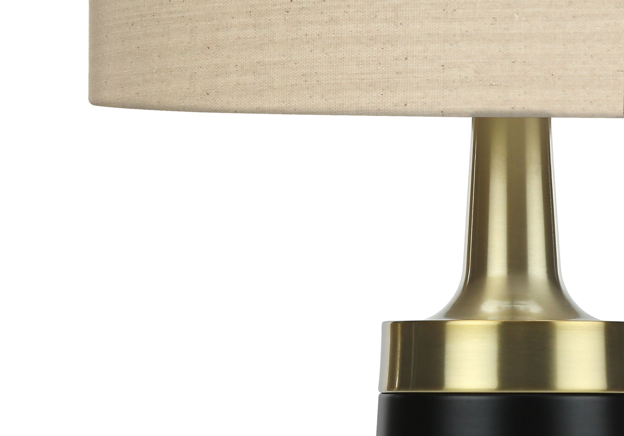 Lighting, Table Lamp, Resin, Contemporary - Black / Cream