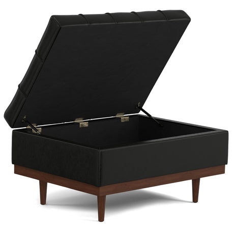 Mariah - Upholstered Lift Top Table Storage Ottoman - view 33
