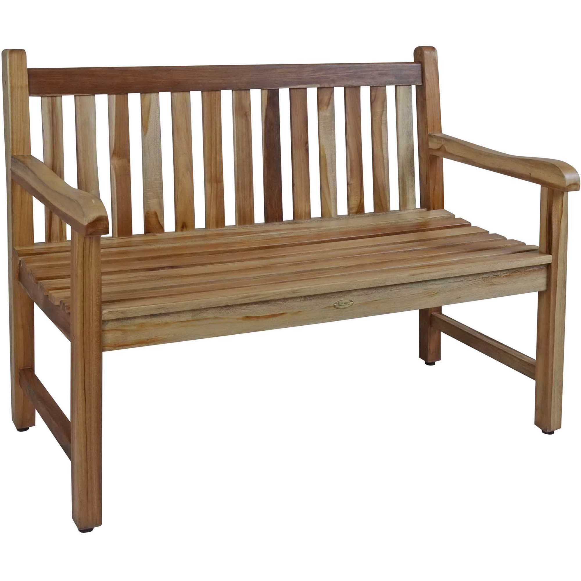 Indoor Outdoor Bench - Brown