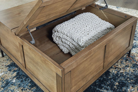 Torlanta - Lift Top Cocktail Table - Brown - view 10