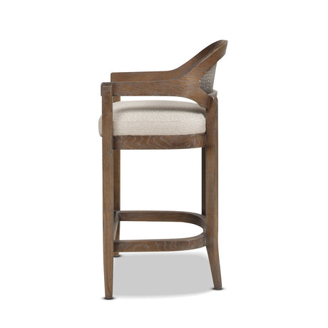 Americana - Mid-Century Modern Cane Back Counter Stool - view 69