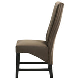 Barrand - Upholstered Dining Side Chair (Set of 2) by Coaster Fine Furniture | Bel Furniture