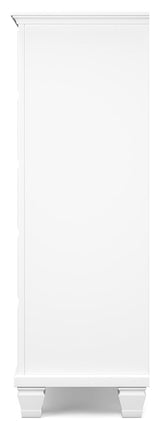 Fortman - White - Five Drawer Chest by Signature Design by Ashley® | Bel Furniture