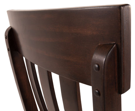 Haddigan - Dining UPH Side Chair (Set of 2) - Dark Brown - view 11