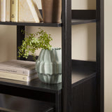 Transitional Narrow Bookshelf With Drawer On Bottom by Walker Edison | Bel Furniture