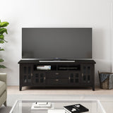 Artisan - TV Media Stand - Hickory Brown by Simpli-Home | Bel Furniture