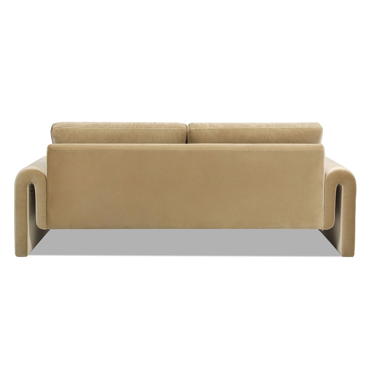 Mason - Arched Arm Sofa - Camel Brown Beige by Jennifer Taylor Home | Bel Furniture