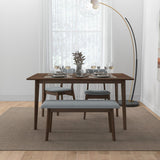 Carlos - Upholstered Bench by Ashcroft Furniture | Bel Furniture