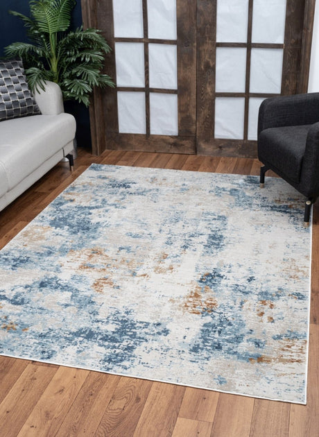 Elegance - 5'3" X 7'3" Area Rug - Multi by Icona Home Decor | Bel Furniture