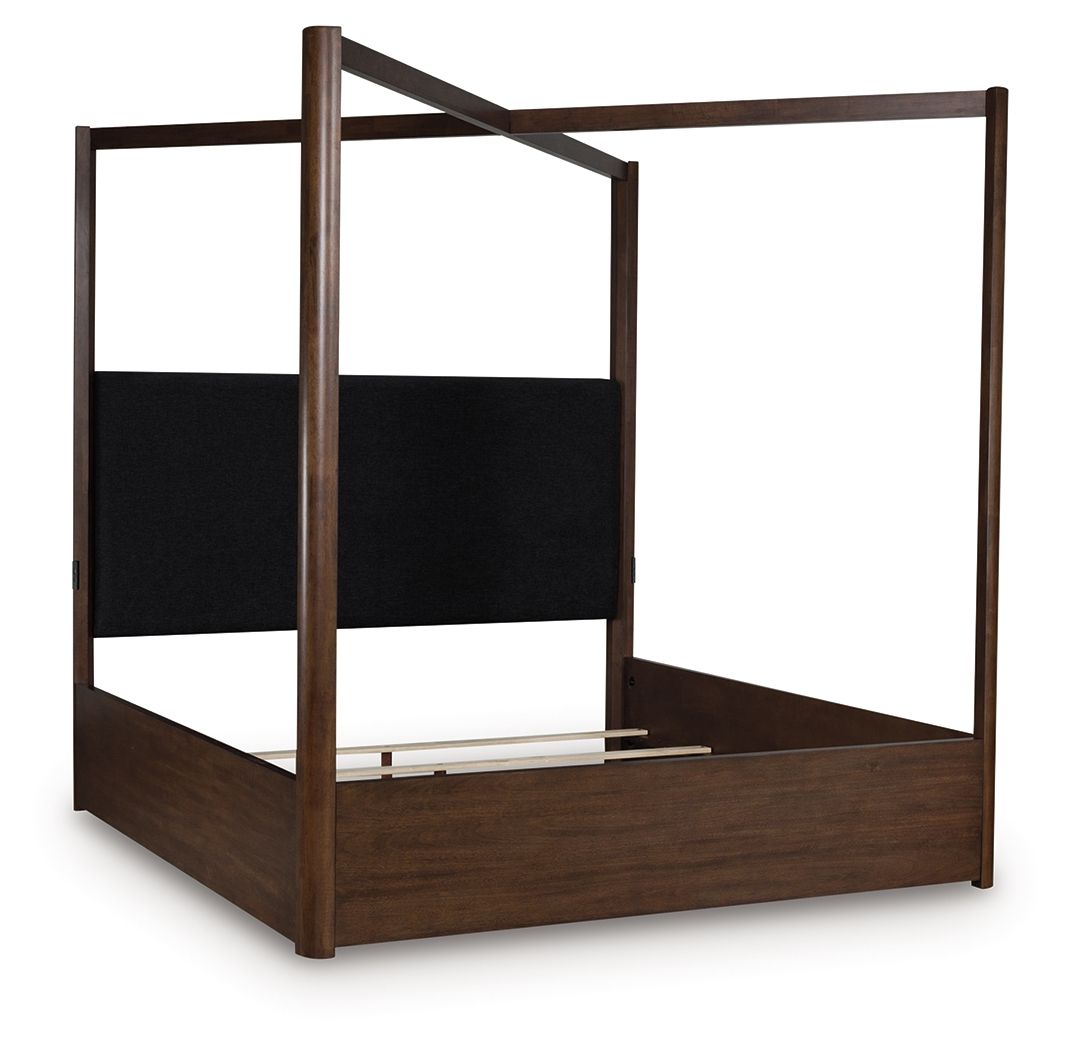 Dilenno - Canopy Bed Dark Brown by Signature Design by Ashley® | Bel Furniture