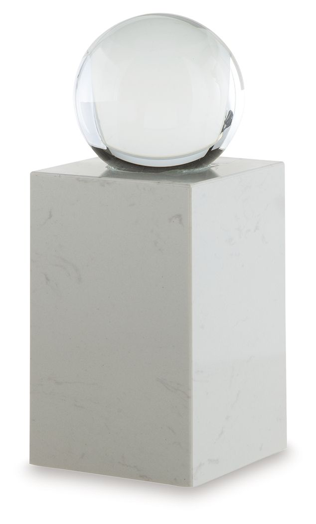 Sellner - Sculpture White 5"W x 5"D x 14"H by Signature Design by Ashley® | Bel Furniture