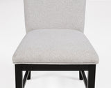 Sebastian - Side Chair (Set of 2) - Black / Gray by Crown Mark | Bel Furniture