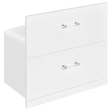 Flora - 2-Drawer Vanity Set With LED Mirror by Coaster Fine Furniture | Bel Furniture