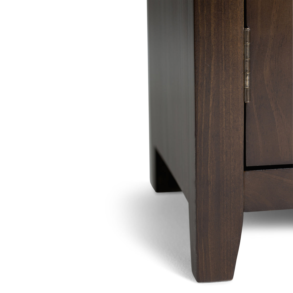 Cosmopolitan - Wide TV Media Stand - Mahogany Brown by Simpli-Home | Bel Furniture