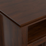 Artisan - TV Media Stand, Handcrafted - Russet Brown