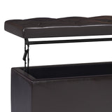 Hamilton - Upholstered Lift Top Rectangular Storage Ottoman
