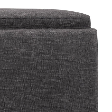 Natasha - Multifunctional Storage Ottoman With Tray - view 18