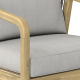 Palmetto - Outdoor Conversation Chair (Set of 2) - Stone Gray by Simpli-Home | Bel Furniture