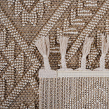 Guros - 6' X 9' Traditional Indoor / Outdoor Area Rug - Natural