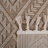 Guros - 4' X 6' Traditional Indoor / Outdoor Area Rug - Natural