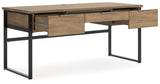 Montia - Light Brown - Home Office Desk by Signature Design by Ashley® | Bel Furniture