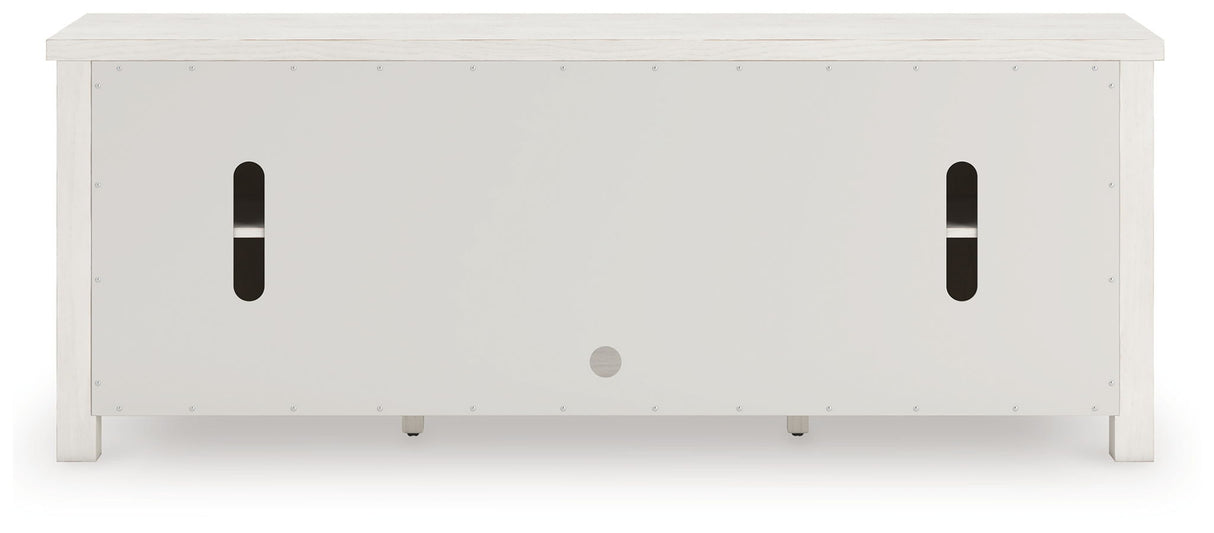 Robbinsdale - Extra Large TV Stand - Antique White