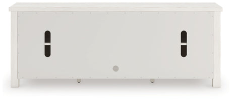 Robbinsdale - Extra Large TV Stand - Antique White - view 9