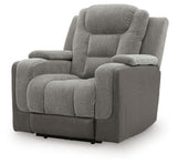 Mixed Motion - Power Recliner With Adjustable Headrest