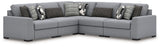 Bealton - Sectional Gray 5 Pc. Sectional by Benchcraft® | Bel Furniture