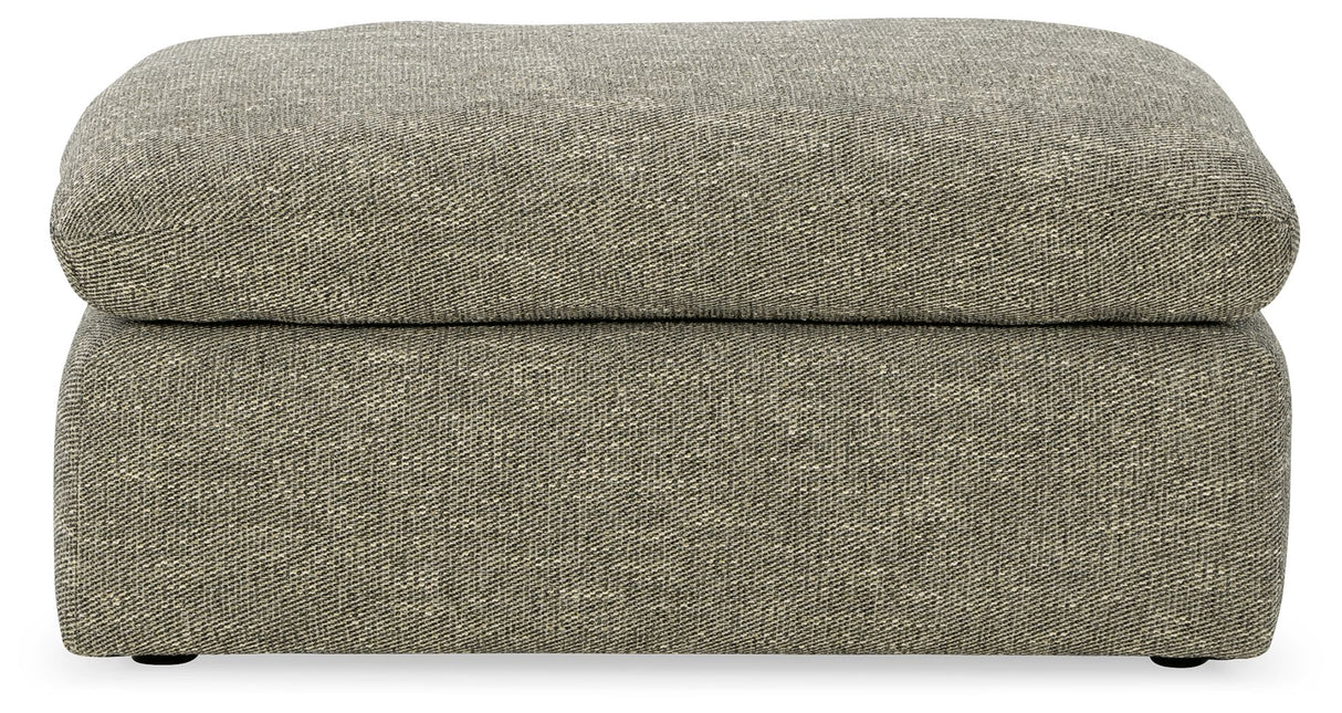 Dramatic - Granite - Ottoman by Benchcraft® | Bel Furniture